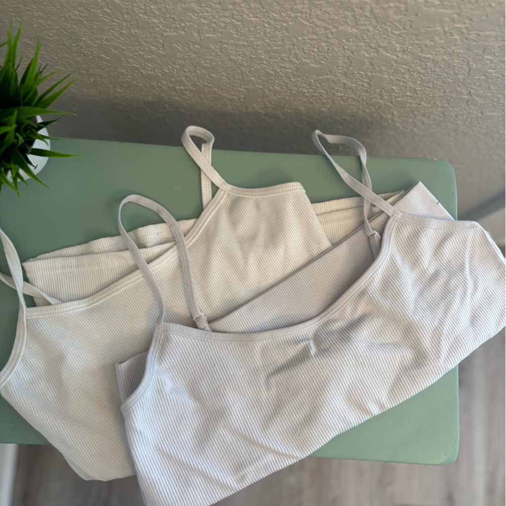Boutique Bundle! 2 White Tank Tops!